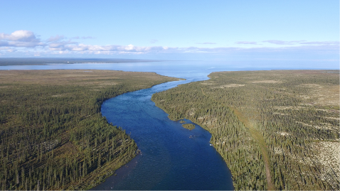 Sahtu Region River Landscape